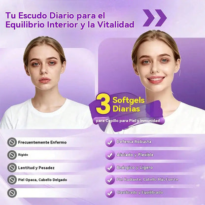 Organic Black Seed Oil Capsule 9 in 1 Vitamin E & D3 Immune Support