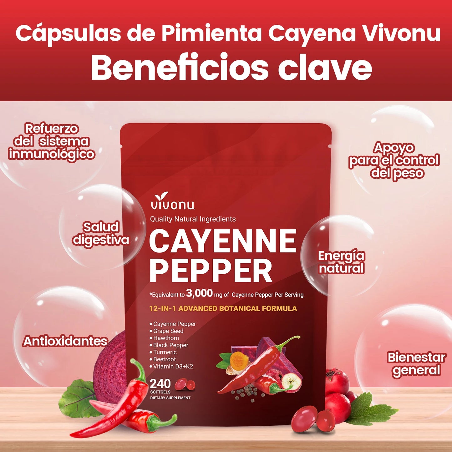 vivonou Chilean Oil Softgels Helps with Digestion, Supports Healthy Circulation