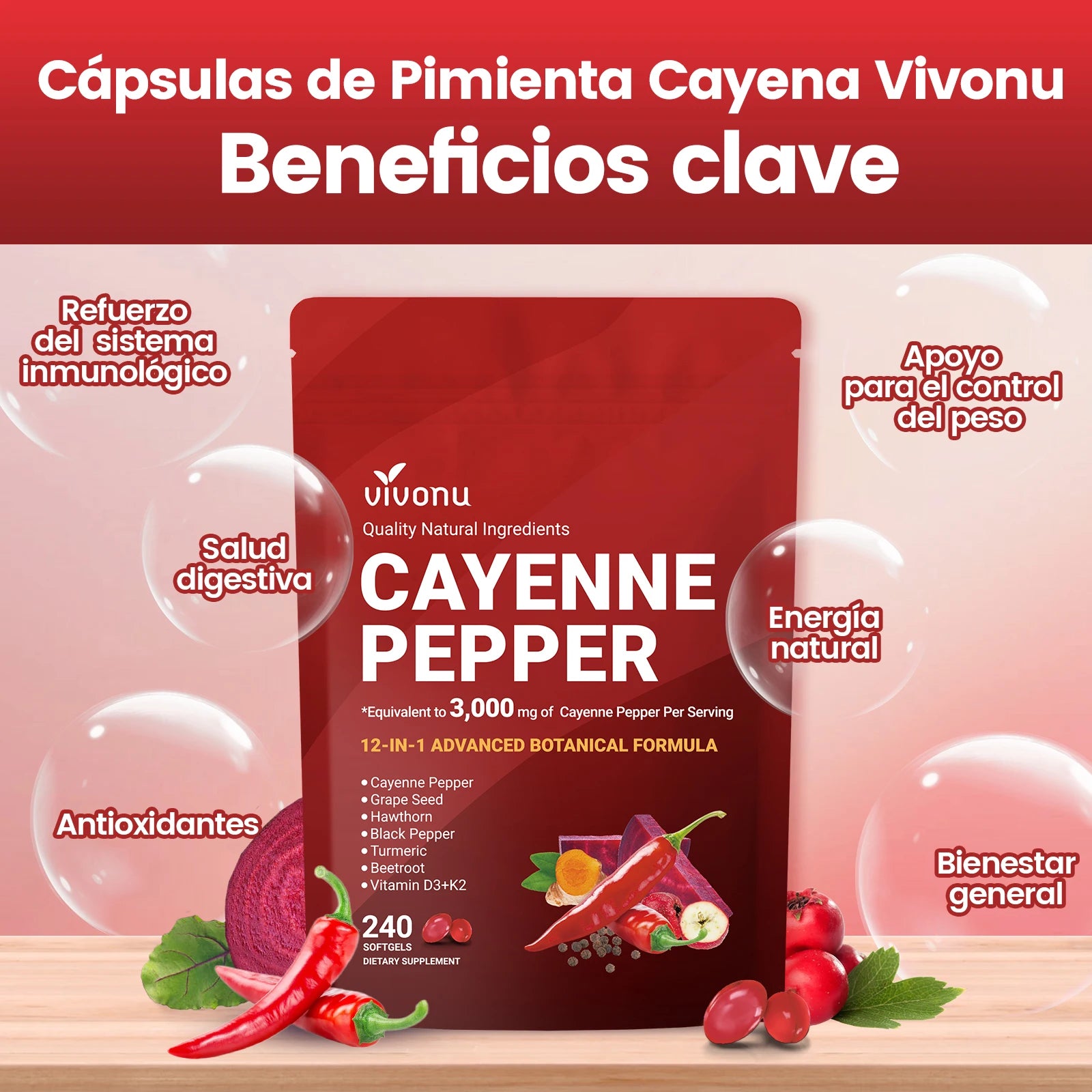 vivonou Chilean Oil Softgels Helps with Digestion, Supports Healthy Circulation