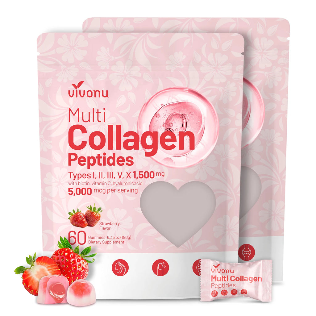 Vivonu Women and Men, Polycollagen Peptide Gummies
