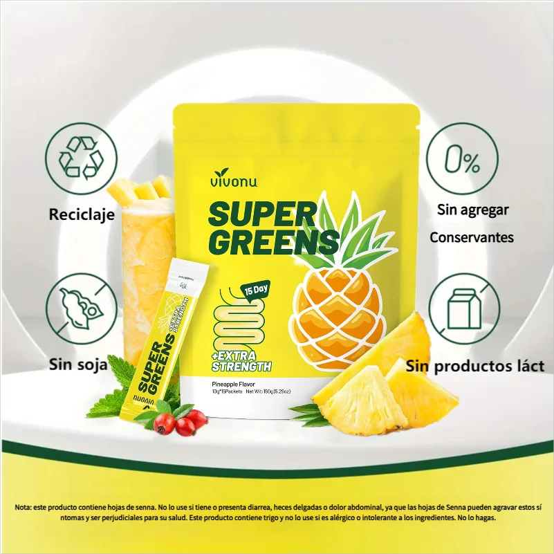 Vivonu Pineapple Powder - Pure Pineapple Flavor, Tasty and Healthy, Cleanses the Intestinal Tract and Helps Maintain a Healthy Digestive System