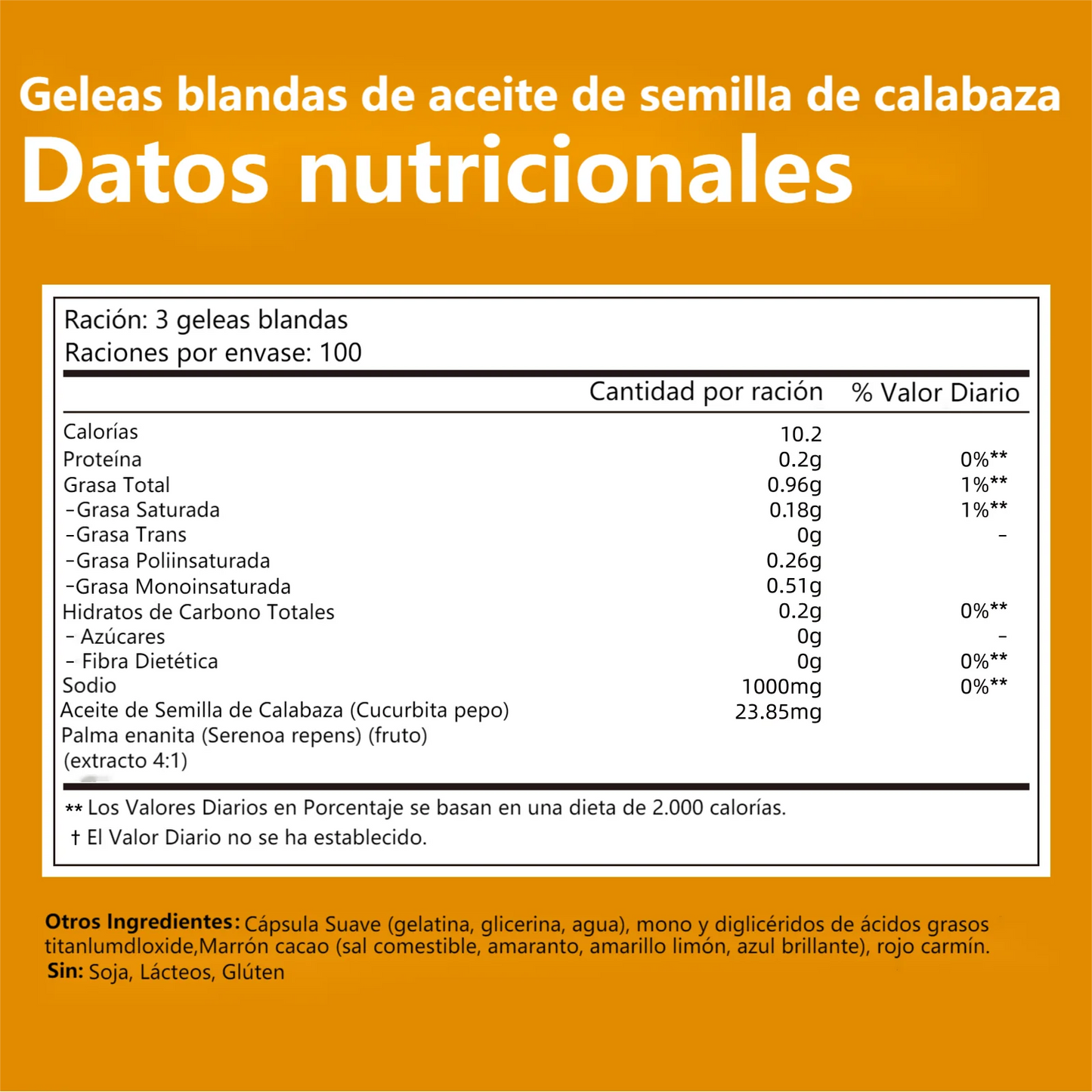 Vivonu Pumpkin Seed Oil Capsules - Beneficial Gelatinous Capsules for Hair, a Dietary Supplement