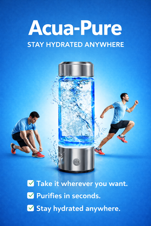 AQUA-PURE nutritive and hydrogenated water