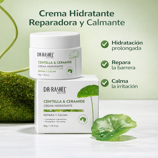 DR RASHEL Centella Asiatica Ceramide Repair Cream – Hydrating, Soothing & Anti-Blemish Care
