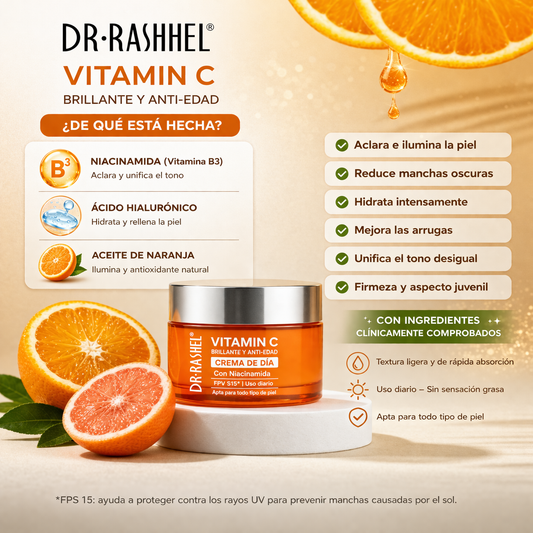 DR RASHEL Skin Care Vitamin C Anti-Aging Night Cream, and body cream