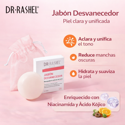 DR.RASHEL Handmade Cleansing Soap For Face And Body Gentle Non-Irritating Leaves No Tightness Cleanses Dead Skin