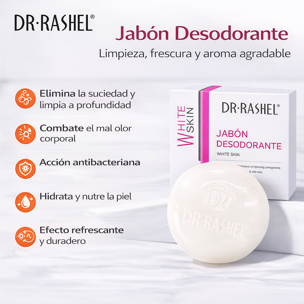 DR.RASHEL Handmade Cleansing Soap For Face And Body Gentle Non-Irritating Leaves No Tightness Cleanses Dead Skin