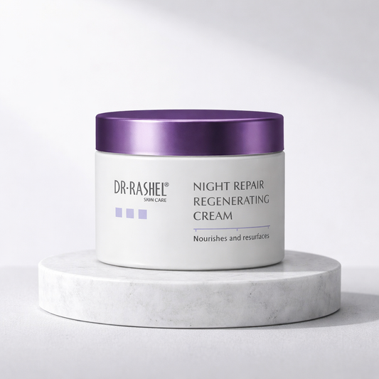 DR RASHEL Retinol Night Repair Regenerating Cream, Nourishing Anti-Aging Tighten Skin Best Night Whitening Cream