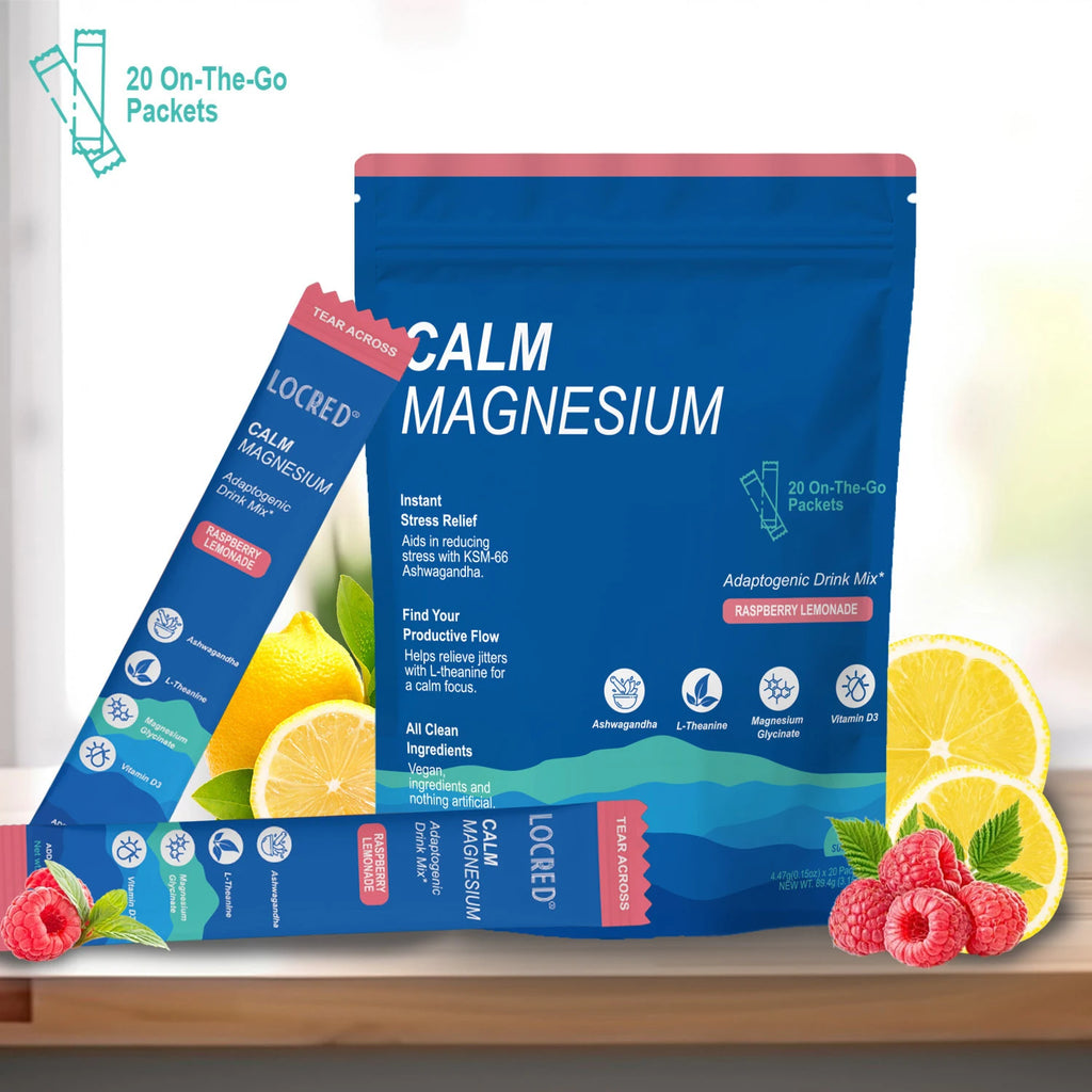 Powdered Drink Mix Electrolyte Vitamin Supplement for Relaxation