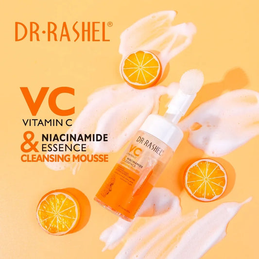 DR.RASHEL Vitamin C Cleansing Mousse Deeply Cleanses Pores Gentle And Non-Irritating