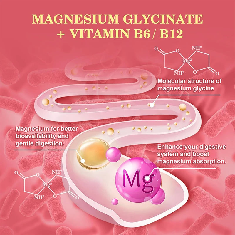 Kexinsh Magnesium Glycinate Gummies Relieves Stress Support Sleep Support Memory Promote Healthy Sleep Magnesium Glycinate Gummy