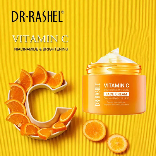 DR RASHEL Skin Care Vitamin C Anti-Aging Night Cream, and and body cream