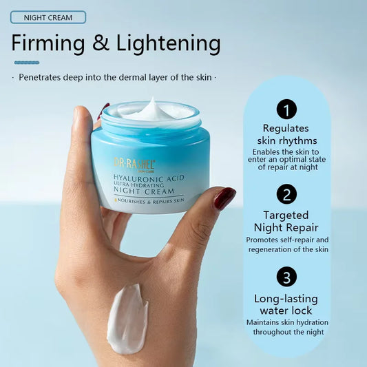 DR.RASHEL Light Weight Antioxidant Brightening Moisturizing Hyaluronic Acid Ultra Hydrating Day Cream.