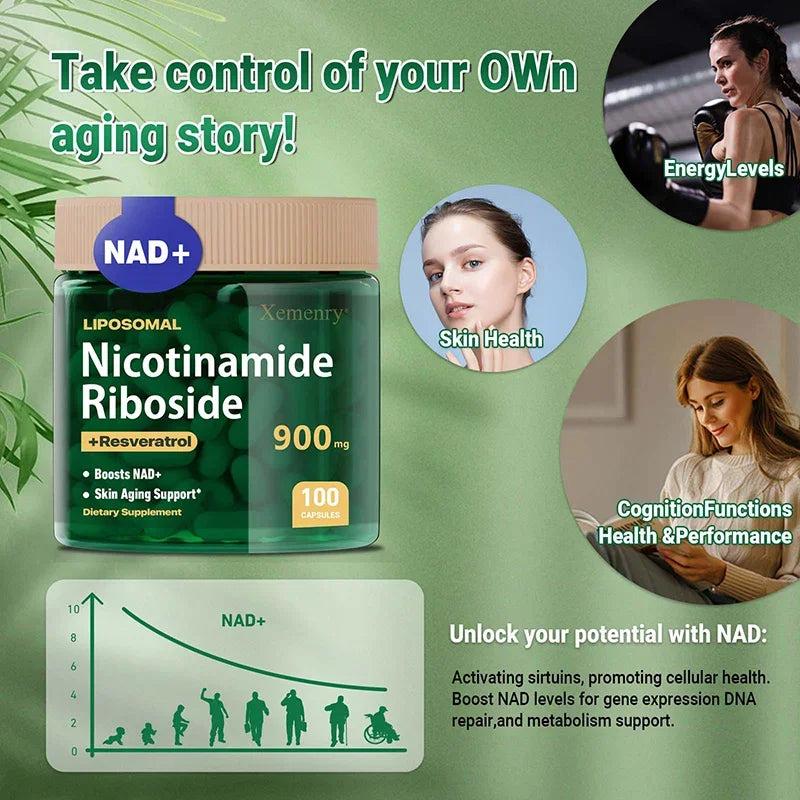 NAD+ Supplement - Anti-Aging, Energy